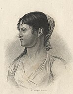 Theodosia Burr Alston, engraving by H. Wright Smith