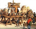 The Pillory, from The Costume of Great Britain, 1805