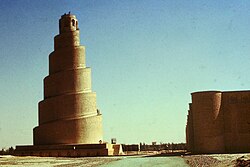 The spiral minaret of the Great Mosque of Samarra