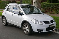 First facelift Suzuki SX4 crossover (Australia)