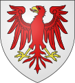Coat of arms of the lords of Cronenbourg, branch of the Dollendorf.