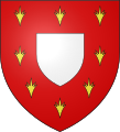 Coat of arms of the lords of Falkenstein (near Vianden), branch of the Brandenbourg.