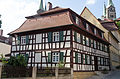 Freigelegtes Barockfachwerk (Bamberg, Hinterer Bach 12)