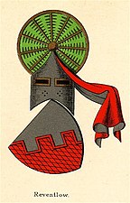 Wappen in Danmarks Adels Aarbog 1893