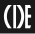 CDE logo.