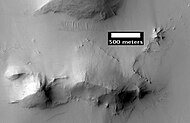 Possible dike from HiRISE under the HiWish program