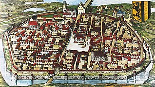 Dresden vor der Remparierung ab 1519