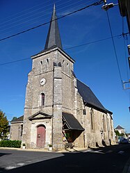 The church in Channay-sur-Lathan