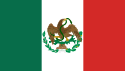 Flag of Mexico (1823–1864, 1867–1893)