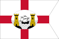 House flag of the City of Cork Steam Packet Company (dissolved 1969)