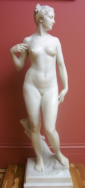 Marble sculpture, 1909, Manchester Art Gallery