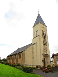 The church in Fresnes