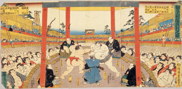 Kanjin Grand Sumo Tournament (c. 1843)