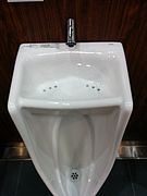 Japanese sink/urinal saves water and physical space