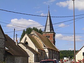 The church of Saint-Pierre in Incarville