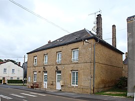 The town hall in La Croix-aux-Bois