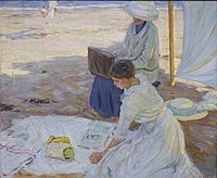 Under the Shadow of the Tent, 1914.