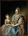 Mrs. Samuel Mifflin and Her Granddaughter Rebecca Mifflin Francis (1777–1780)