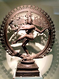 Shiva dancing Nataraja, Chola 12th century CE, Bronze