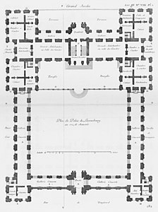 Plan of the ground floor[3]