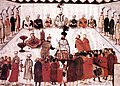 The Ottoman Pasha of Budin (Buda) receives the envoy of the Ottoman Sultan.