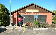 The Picacho post office, near the present southern terminus of AZ 87.