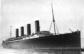 http://www.loc.gov/pictures/resource/cph.3g13287/ Fantastic photograph of the Lusitania.