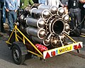 Demonstration run of the Rolls-Royce Welland. This example is the oldest working jet engine in the world (restored by Aero Engines Carlisle)