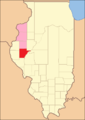 Das Schuyler County von seiner Gründung im Jahr 1825 bis 1826