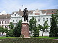 Statue of King Béla IV of Hungary