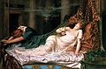 The Death of Cleopatra von Reginald Arthur (1892)