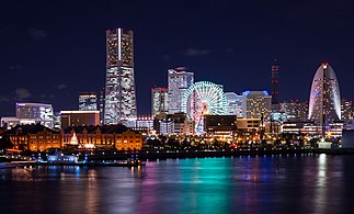 Yokohama night view (2014)