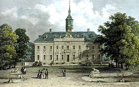 Das Wandsbeker Schloss (1762–1857 im Besitz)