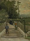 Sloping Path in Montmartre 1886 Van Gogh Museum, Amsterdam (F232)