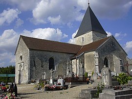 The church in Colombé-le-Sec