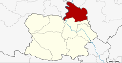 District location in Chai Nat province