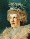 Porträt von Maria Karolina von Österreich
