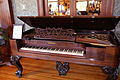 Antique piano at Stanley Hotel (note the "C...e...g" in "Chickering" aligns with the CEG chord on the piano)