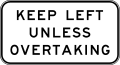 (R6-29) Keep Left Unless Overtaking