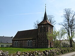 Village church in Brunow