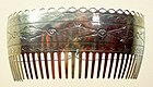 German silver hair comb, by Bruce Caeser (Pawnee/Sac & Fox), Oklahoma, 1984, Oklahoma Historical Society