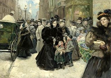 Christmas on Fifth Avenue (1896)