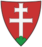 Coat of arms of the 13th century of Hungary