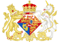Coat of Arms of The Princess Mary, the Second Duchess of the Fourth Creation. Wife of Prince William Frederick, Duke of Gloucester and Edinburgh.