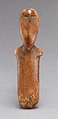 Figure: 150 BC-100 AD; ivory (walrus); height: 9.4 cm (3 3/4 in.); Metropolitan Museum of Art