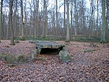 The Pierre Turquaise megalithic grave, France