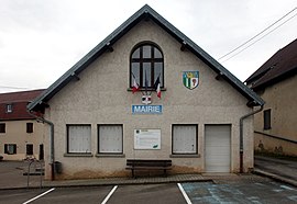 The town hall in Fourg
