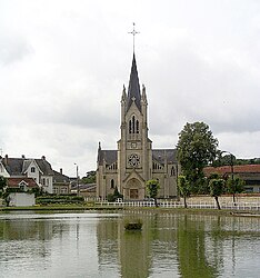 The church in Gueux