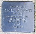 Stolperstein für Moritz Bachmann