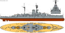 Illustration of HMS Revenge